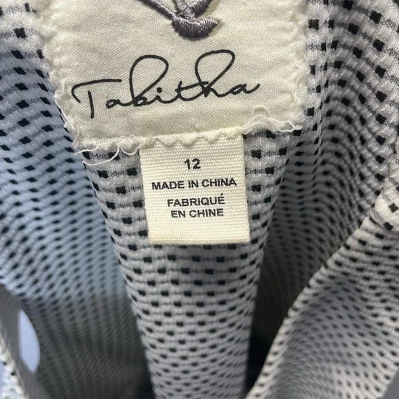 Anthropologie Aledia Quilted Dress Textured Fit n Flare Dress by Tabitha - Picture 11 of 11